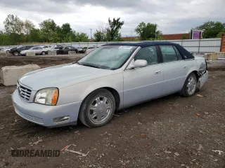 2005 Cadillac DeVille z VIN 1G6KD54Y45U254081, wystawiony jako Copart lot #58031985 z przebiegiem 89 859 mil mil oraz Szkoda całkowita • Salvage title. Historia ofert i sprzedaży dostępna na DreamBid. Obrazek 1.