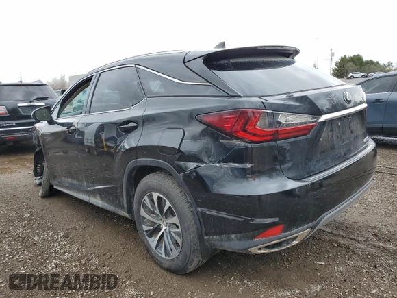 2022 Lexus RX 350 with VIN 2T2HZMDA0NC349008, listed as a Copart auction lot 54544305 with 47,138 mi miles and Salvage title. Bid and sale history available at DreamBid. Image 2.
