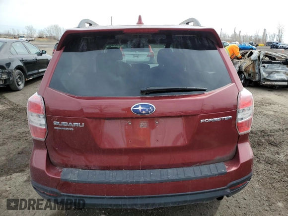 2016 Subaru Forester 2.5i Limited with VIN JF2SJCHC0GH552035, listed as a Copart auction lot 47981444 with 308,795 mi miles and Salvage Title. Bid and sale history available at carsss.com. Image 6.