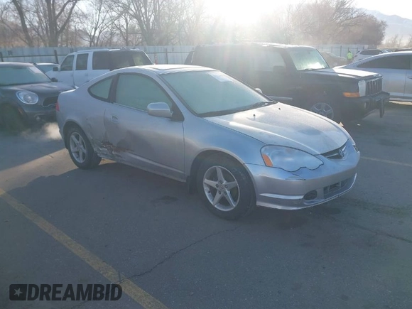 2002 Acura RSX Auto with VIN JH4DC54812C005830, listed as a IAAI auction lot 41723989 with 158,456 mi miles. Bid and sale history available at carsss.com. Image 1.