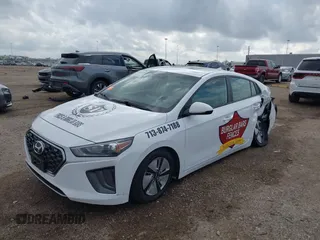2022 Hyundai Ioniq Blue with VIN KMHC65LC4NU279625, listed as a IAAI auction lot 41518795 with 75,232 mi miles and . Bid and sale history available at DreamBid. Image 2.