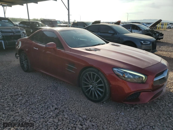 2019 Mercedes-Benz SL with VIN WDDJK6GA4KF058327, listed as a Copart auction lot 86193474 with NaN miles and Salvage Title. Bid and sale history available at carsss.com. Image 4.
