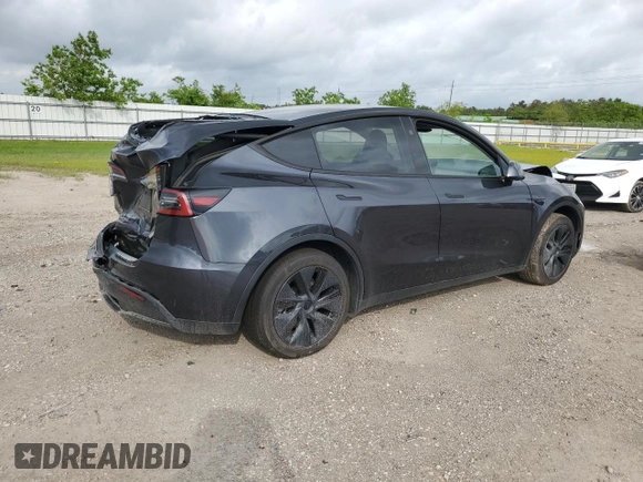 2024 Tesla Model Y с VIN 7SAYGDED4RA329638, выставлен на аукционе Copart как лот 54562525 с пробегом 8 606 миль миль и Списание • Salvage title. История ставок и продаж доступна на DreamBid. Изображение 3.