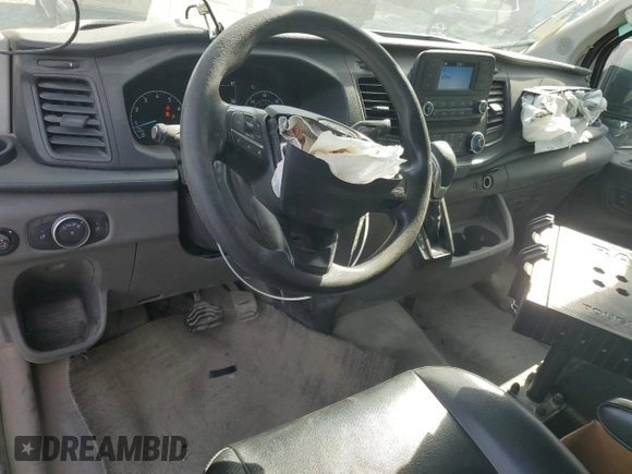 2020 Ford Transit with VIN 1FTBW1Y82LKA36322, listed as a Copart auction lot 71431554 with 164,846 mi miles and Salvage Title. Bid and sale history available at DreamBid. Image 8.