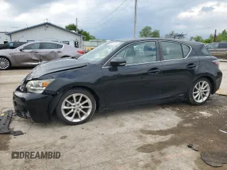 2011 Lexus CT 200h with VIN JTHKD5BH0B2026049, listed as a Copart auction lot 58810165 with 149,339 mi miles and Salvage title. Bid and sale history available at DreamBid. Image 1.