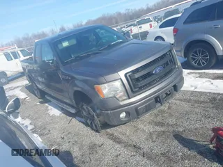 2013 Ford F-150 XL with VIN 1FTFX1CF8DKD57142, listed as a IAAI auction lot 41213305 with 157,031 mi miles. Bid and sale history available at carsss.com. Image 13.