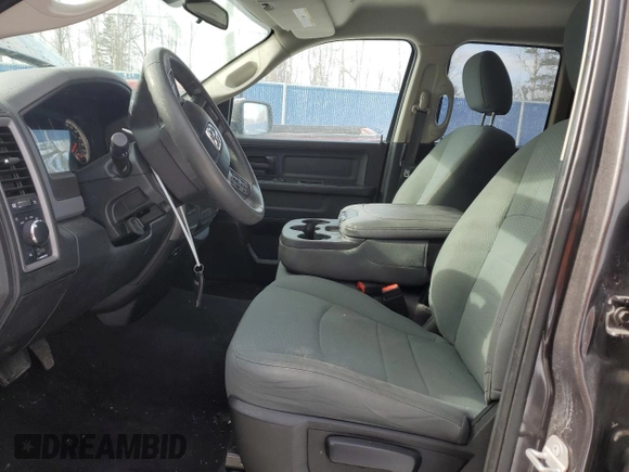 2018 Ram 1500 Express with VIN 1C6RR7FT0JS171786, listed as a Copart auction lot 46396365 with 213,816 mi miles and Salvage Title. Bid and sale history available at carsss.com. Image 7.