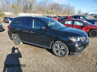 2017 Nissan Pathfinder SL with VIN 5N1DR2MM3HC697511, listed as a Copart auction lot 79969634 with 136,300 mi miles and Clean Title. Bid and sale history available at carsss.com. Image 4.