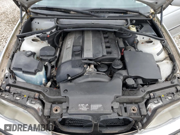 2002 BMW 3 Series 330i with VIN WBAEV53462KM22605, listed as a Copart auction lot 72362534 with 108,590 mi miles and Salvage Title. Bid and sale history available at carsss.com. Image 11.