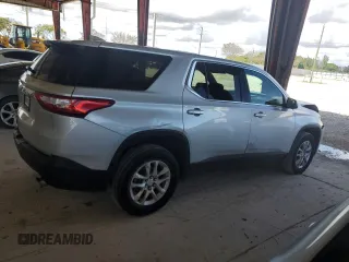 2020 Chevrolet Traverse LS with VIN 1GNERLKW2LJ261358, listed as a Copart auction lot 77149434 with 49,183 mi miles and Non Repairable. Bid and sale history available at carsss.com. Image 3.