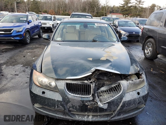 2006 BMW 3 Series 325xi with VIN WBAVD13526KV06530, listed as a Copart auction lot 46499785 with 200,726 mi miles and Salvage Title. Bid and sale history available at carsss.com. Image 5.