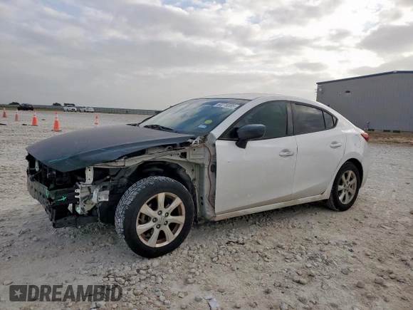 2015 Mazda 3 i Sport with VIN 3MZBM1U75FM174014, listed as a Copart auction lot 60278385 with 146,601 mi miles and Salvage title. Bid and sale history available at DreamBid. Image 1.