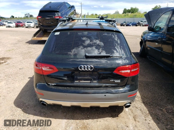 2013 Audi allroad Premium Plus with VIN WA1UFAFL2DA070438, listed as a Copart auction lot 58755553 with 109,466 mi miles and Salvage Title. Bid and sale history available at carsss.com. Image 6.