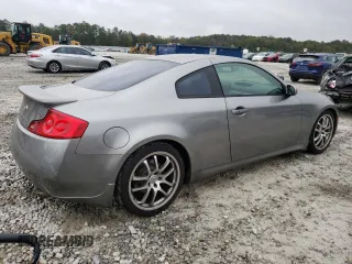 2006 Infiniti G35 Coupe with VIN JNKCV54E26M720966, listed as a Copart auction lot 79300214 with 187,068 mi miles and Salvage Title. Bid and sale history available at carsss.com. Image 3.