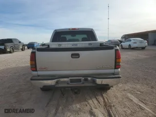 2006 GMC Sierra 1500 SLT with VIN 2GTEK13Z161270836, listed as a Copart auction lot 82603384 with 0 mi miles and Salvage Title. Bid and sale history available at carsss.com. Image 6.