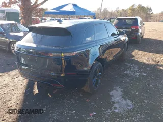 2025 Land Rover Range Rover Velar Dynamic SE with VIN SALYL2EX7SA391827, listed as a IAAI auction lot 41430644 with 4,063 mi miles and . Bid and sale history available at DreamBid. Image 4.