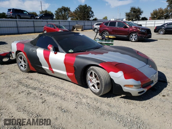 1999 Chevrolet Corvette with VIN 1G1YY32GXX5104962, listed as a Copart auction lot 75454954 with 154,618 mi miles and Salvage Title. Bid and sale history available at carsss.com. Image 4.