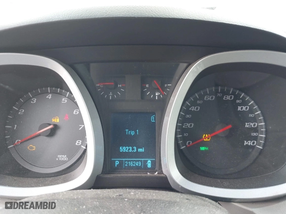 2011 Chevrolet Equinox LT w/2LT with VIN 2CNALPEC8B6477529, listed as a IAAI auction lot 41772976 with 216,249 mi miles. Bid and sale history available at carsss.com. Image 7.
