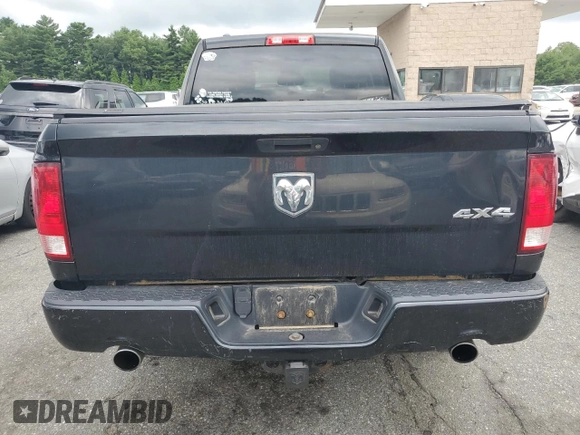 2017 Ram 1500 Express with VIN 1C6RR7FT9HS759969, listed as a Copart auction lot 62896235 with 144,950 mi miles and Salvage title. Bid and sale history available at DreamBid. Image 6.