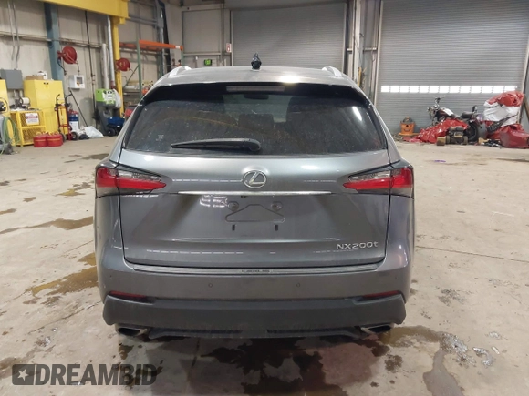 2015 Lexus NX 200t with VIN JTJYARBZ6F2016343, listed as a IAAI auction lot 41587755 with 120,311 mi miles. Bid and sale history available at carsss.com. Image 17.