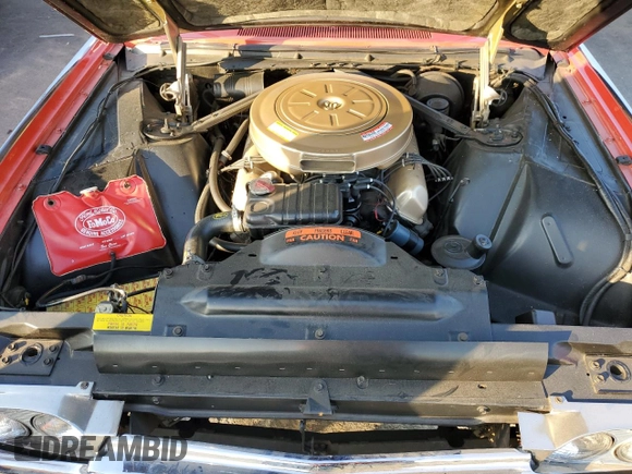 1963 Ford Thunderbird with VIN 3Y85Z160368, listed as a Copart auction lot 83225364 with 55,584 mi miles and Clean Title. Bid and sale history available at DreamBid. Image 11.