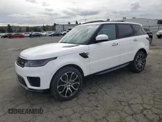 2022 Land Rover Range Rover Sport HSE Silver Edition with VIN SALWR2SU0NA203900, listed as a Copart auction lot 47750885 with 8,415 mi miles and Salvage title. Bid and sale history available at DreamBid. Image 1.