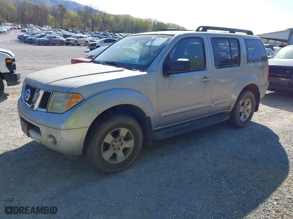 2006 Nissan Pathfinder SE with VIN 5N1AR18W06C625090, listed as a IAAI auction lot 42033313 with 263,131 mi miles. Bid and sale history available at carsss.com. Image 2.