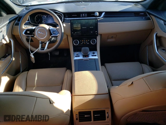 2023 Jaguar F-Pace S с VIN SADCJ2EX4PA704349, выставлен на аукционе Copart как лот 82361814 с пробегом 14 745 миль миль и Списание • Salvage title. История ставок и продаж доступна на DreamBid. Изображение 8.