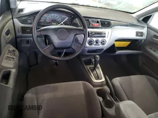 2004 Mitsubishi Lancer ES with VIN JA3AJ26E04U011285, listed as a Copart auction lot 76824724 with 196,334 mi miles and Salvage Title. Bid and sale history available at carsss.com. Image 8.