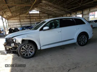 2017 Audi Q7 Premium with VIN WA1AAAF7XHD049264, listed as a Copart auction lot 48473365 with 81,844 mi miles and Salvage title. Bid and sale history available at DreamBid. Image 1.