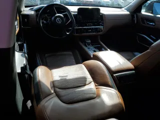 2022 Nissan Pathfinder Platinum with VIN 5N1DR3DG2NC268341, listed as a Copart auction lot 74217384 with 32,555 mi miles and Non Repairable. Bid and sale history available at carsss.com. Image 8.