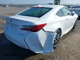 2015 Lexus RC 350 F Sport with VIN JTHHE5BC0F5004911, listed as a IAAI auction lot 41360291 with Not provided miles and . Bid and sale history available at DreamBid. Image 4.