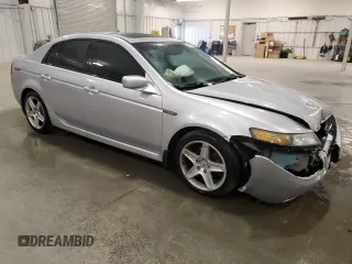 2004 Acura TL with VIN 19UUA66274A028275, listed as a Copart auction lot 50635295 with 142,714 mi miles and Salvage Title. Bid and sale history available at carsss.com. Image 4.
