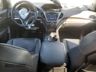 2017 Acura MDX with VIN 5J8YD4H38HL005729, listed as a Copart auction lot 50415045 with 110,661 mi miles and Salvage Title. Bid and sale history available at carsss.com. Image 8.