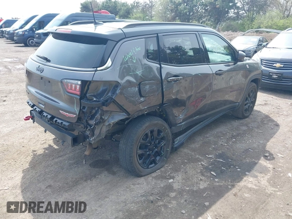 2021 Jeep Compass Trailhawk с VIN 3C4NJDDB3MT529263, выставлен на аукционе IAAI как лот 41943426 с пробегом 96 133 миль миль и . История ставок и продаж доступна на DreamBid. Изображение 4.
