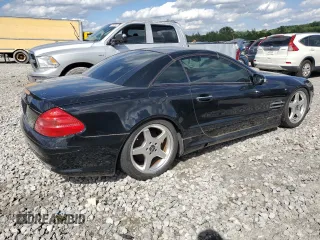 2003 Mercedes-Benz SL 500 z VIN WDBSK75FX3F060571, wystawiony jako Copart lot #58001825 z przebiegiem Nie podano mil oraz Czysty tytuł • Clean title. Historia ofert i sprzedaży dostępna na DreamBid. Obrazek 3.