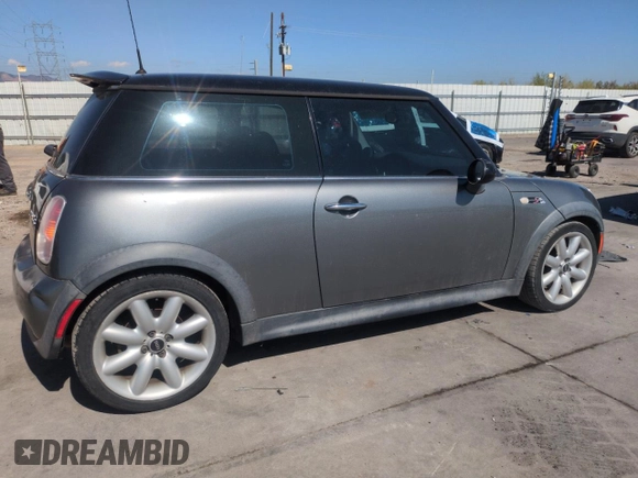 2003 MINI Hardtop S with VIN WMWRE33423TD62021, listed as a Copart auction lot 54707755 with 181,722 mi miles and Clean Title. Bid and sale history available at DreamBid. Image 3.
