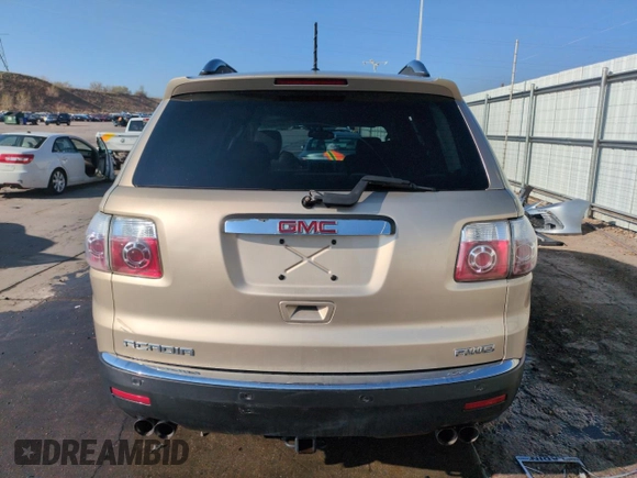 2007 GMC Acadia SLE with VIN 1GKEV13717J171239, listed as a Copart auction lot 53908895 with 186,211 mi miles and Salvage Title. Bid and sale history available at carsss.com. Image 6.