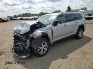 2021 Jeep Grand Cherokee Limited z VIN 1C4RJKBG7M8137017, wystawiony jako Copart lot #61032865 z przebiegiem 31 570 mil mil oraz Szkoda całkowita • Salvage title. Historia ofert i sprzedaży dostępna na DreamBid. Obrazek 1.