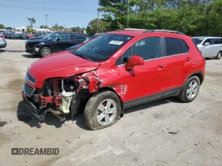 2015 Chevrolet Trax LT with VIN KL7CJLSB2FB173961, listed as a Copart auction lot 70960844 with 68,226 mi miles and Salvage Title. Bid and sale history available at carsss.com. Image 1.