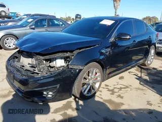 2015 Kia Optima SX Turbo with VIN 5XXGR4A63FG447041, listed as a IAAI auction lot 41812337 with 177,868 mi miles. Bid and sale history available at carsss.com. Image 19.