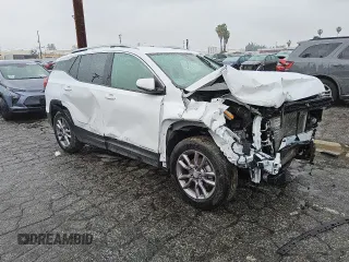 2023 GMC Terrain SLT z VIN 3GKALPEG8PL137764, wystawiony jako Copart lot #48786345 z przebiegiem 61 801 mil mil oraz Szkoda całkowita • Salvage title. Historia ofert i sprzedaży dostępna na DreamBid. Obrazek 4.