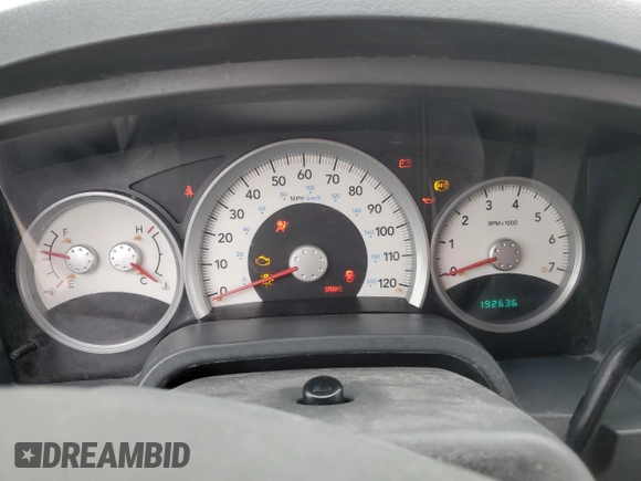 2005 Dodge Dakota SLT with VIN 1D7HE42KX5S287505, listed as a Copart auction lot 41743035 with 192,636 mi miles and Salvage Title. Bid and sale history available at carsss.com. Image 9.