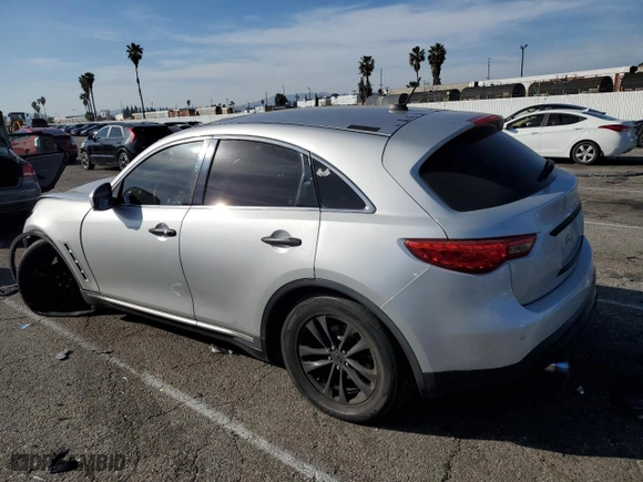 2009 Infiniti FX35 with VIN JNRAS18U49M104508, listed as a Copart auction lot 45760915 with 0 mi miles and Salvage Title. Bid and sale history available at carsss.com. Image 2.