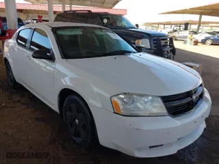 2010 Dodge Avenger SXT with VIN 1B3CC4FBXAN220918, listed as a IAAI auction lot 41713753 with 249,675 mi miles. Bid and sale history available at carsss.com. Image 1.