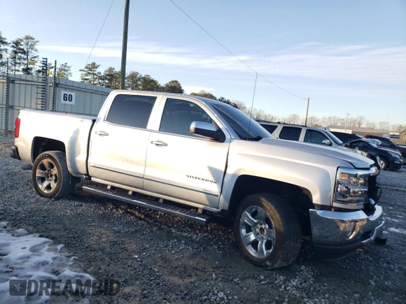 2017 Chevrolet Silverado 1500 LTZ with VIN 3GCPCSEC6HG442583, listed as a Copart auction lot 88414315 with 84,514 mi miles and Salvage Title. Bid and sale history available at DreamBid. Image 4.