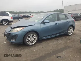 2010 Mazda 3 S Sport with VIN JM1BL1H58A1285998, listed as a Copart auction lot 62596005 with 41,211 mi miles and Salvage title. Bid and sale history available at DreamBid. Image 1.