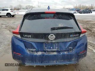 2018 Nissan LEAF S with VIN 1N4AZ1CP4JC305063, listed as a Copart auction lot 49671435 with 128,514 mi miles and Salvage Title. Bid and sale history available at DreamBid. Image 6.