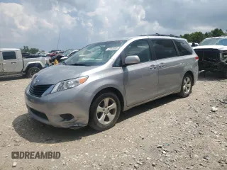 2013 Toyota Sienna LE AAS with VIN 5TDKK3DC0DS313674, listed as a Copart auction lot 63805995 with 150,366 mi miles and Clean title. Bid and sale history available at DreamBid. Image 1.