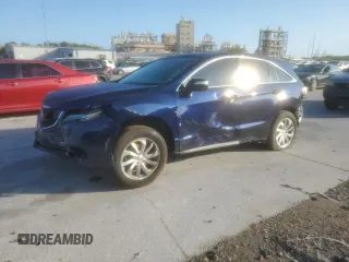 2017 Acura RDX Technology with VIN 5J8TB3H56HL002954, listed as a Copart auction lot 55852495 with Not provided miles and Salvage title. Bid and sale history available at DreamBid. Image 1.